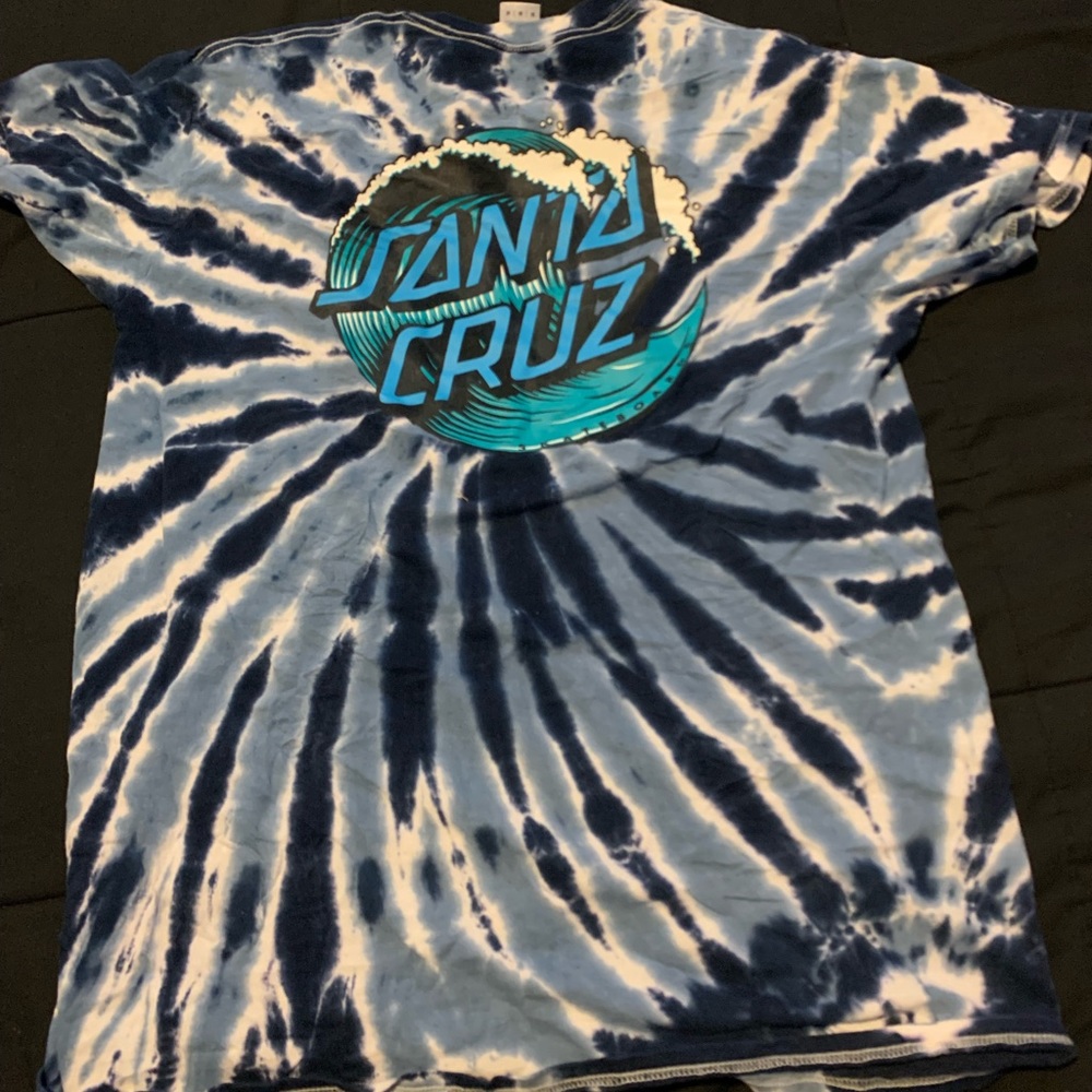 Santa Ana t shirt tie dye